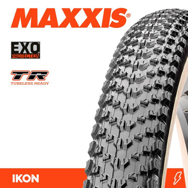 Maxxis Tyre Ikon 26 X 2.20 EXO TR Tanwall Fold 60TPI E-25